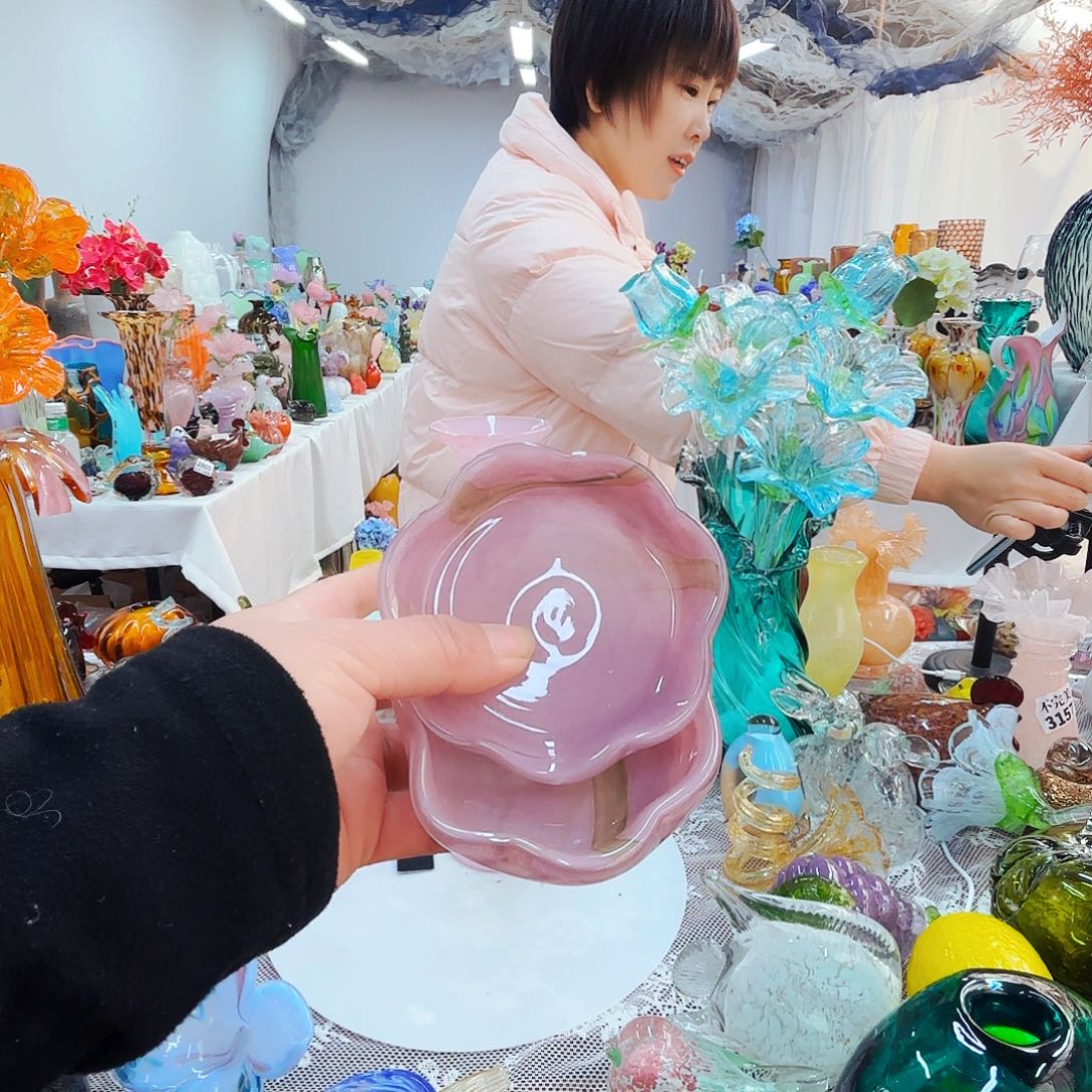 福利不退不换琉璃花瓶花器艺术品