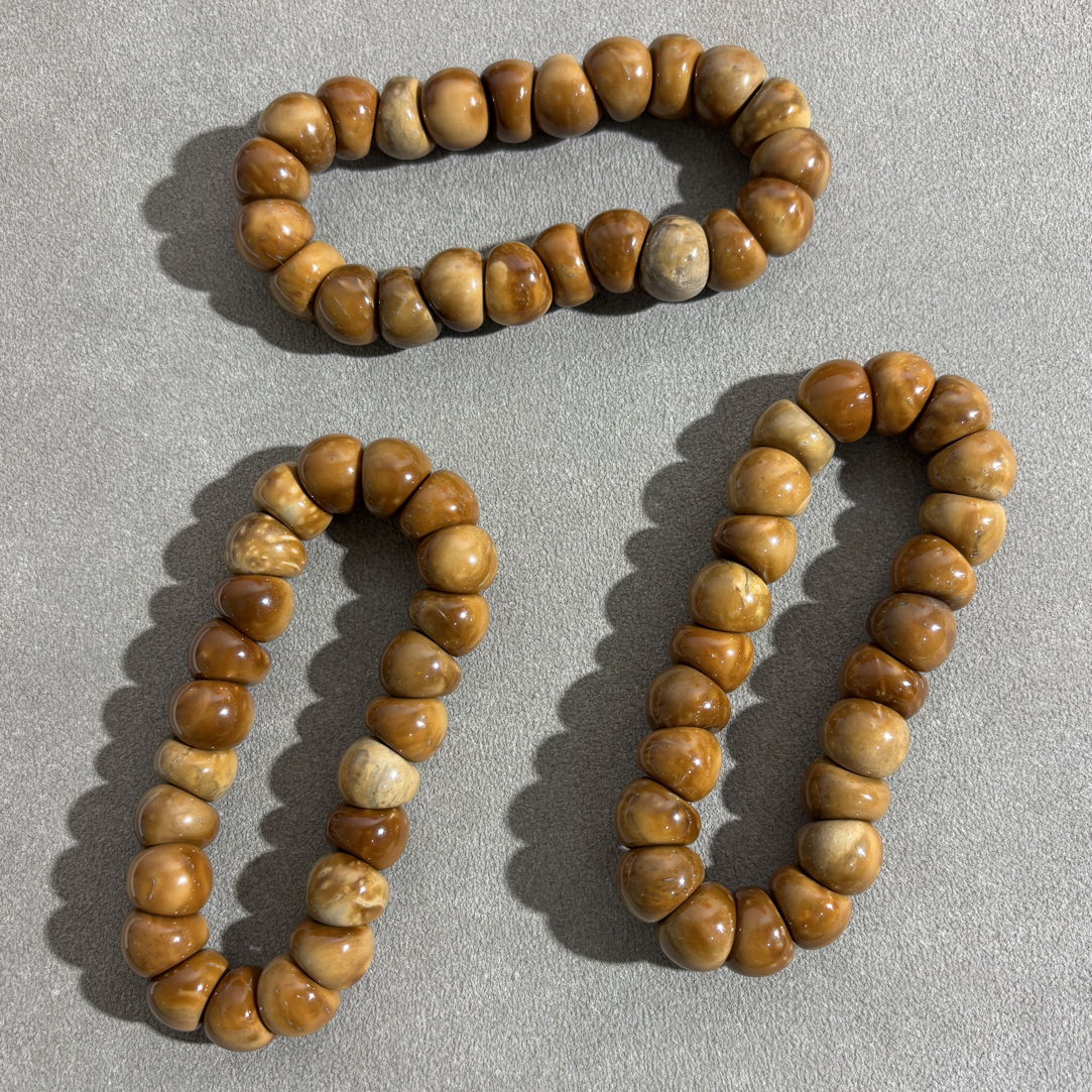 精品库克大肠楼兰妖花绕指柔男女时尚单圈手串（12）