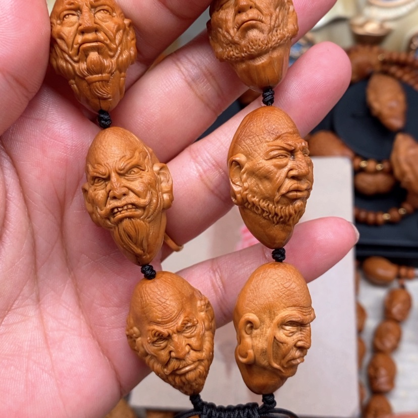 【闪购商品】橄榄核吊坠橄榄手工雕刻工艺