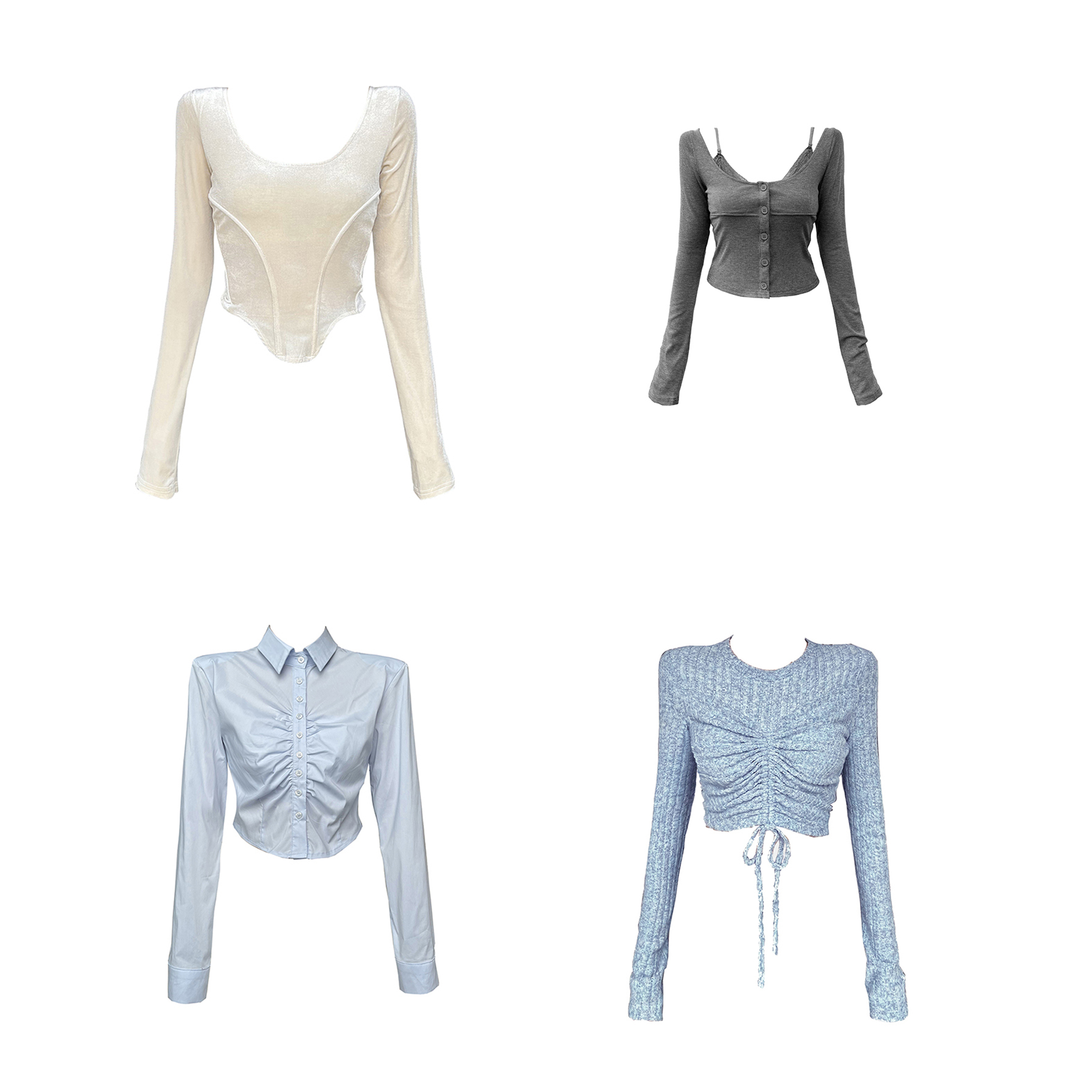 康01-康10 【MOREE】开库存前记编号再拍-T恤毛衣连衣裙