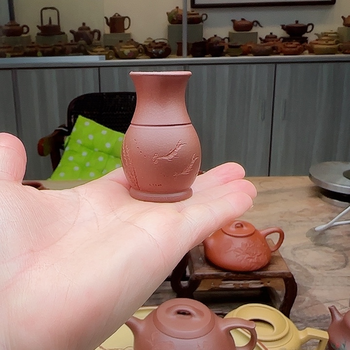 紫砂茶壶底槽清盖置手工制作