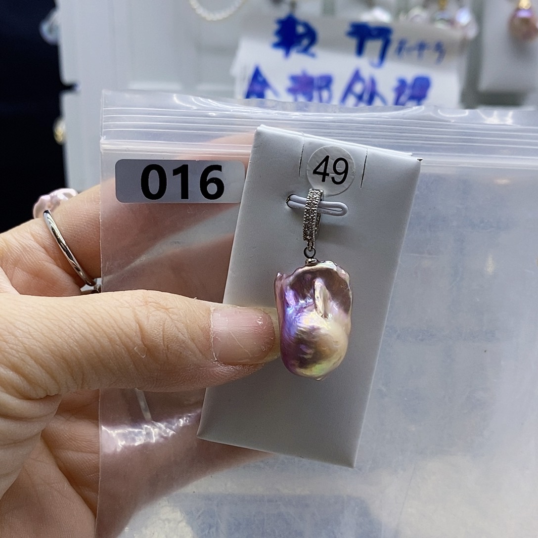 颈饰合金淡水珍珠