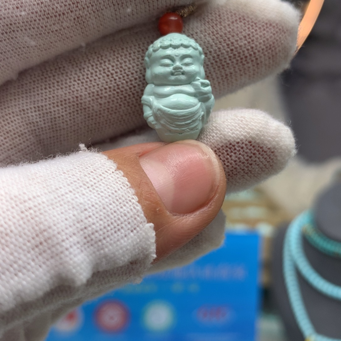 绿松石挂件未镶嵌