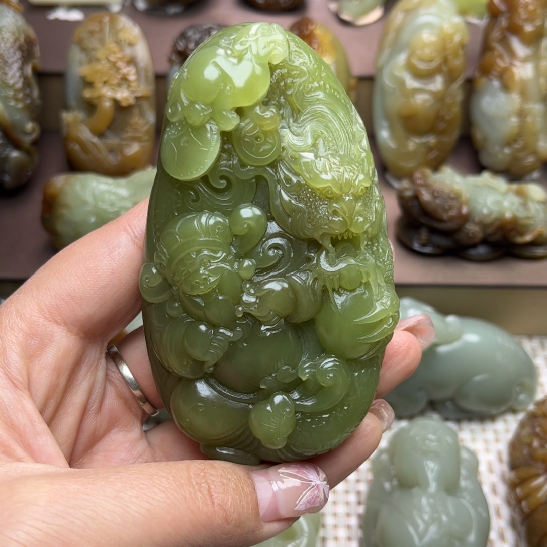 和田玉把件未镶嵌