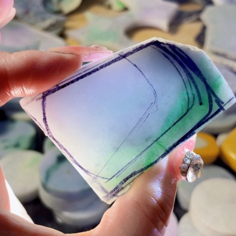 翡翠裸石翡翠原石