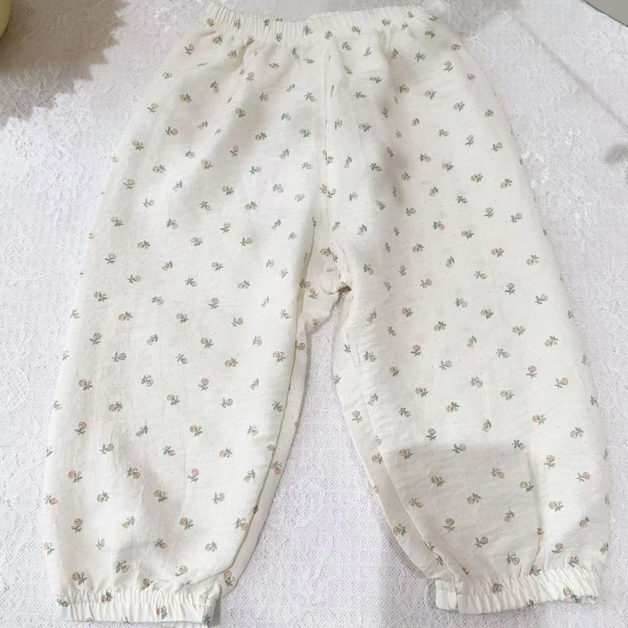 煊【2570-45点点玫瑰】防蚊裤