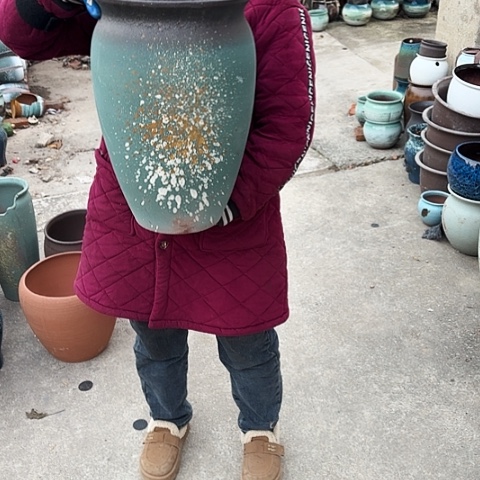 26口41高瑕疵盆子 