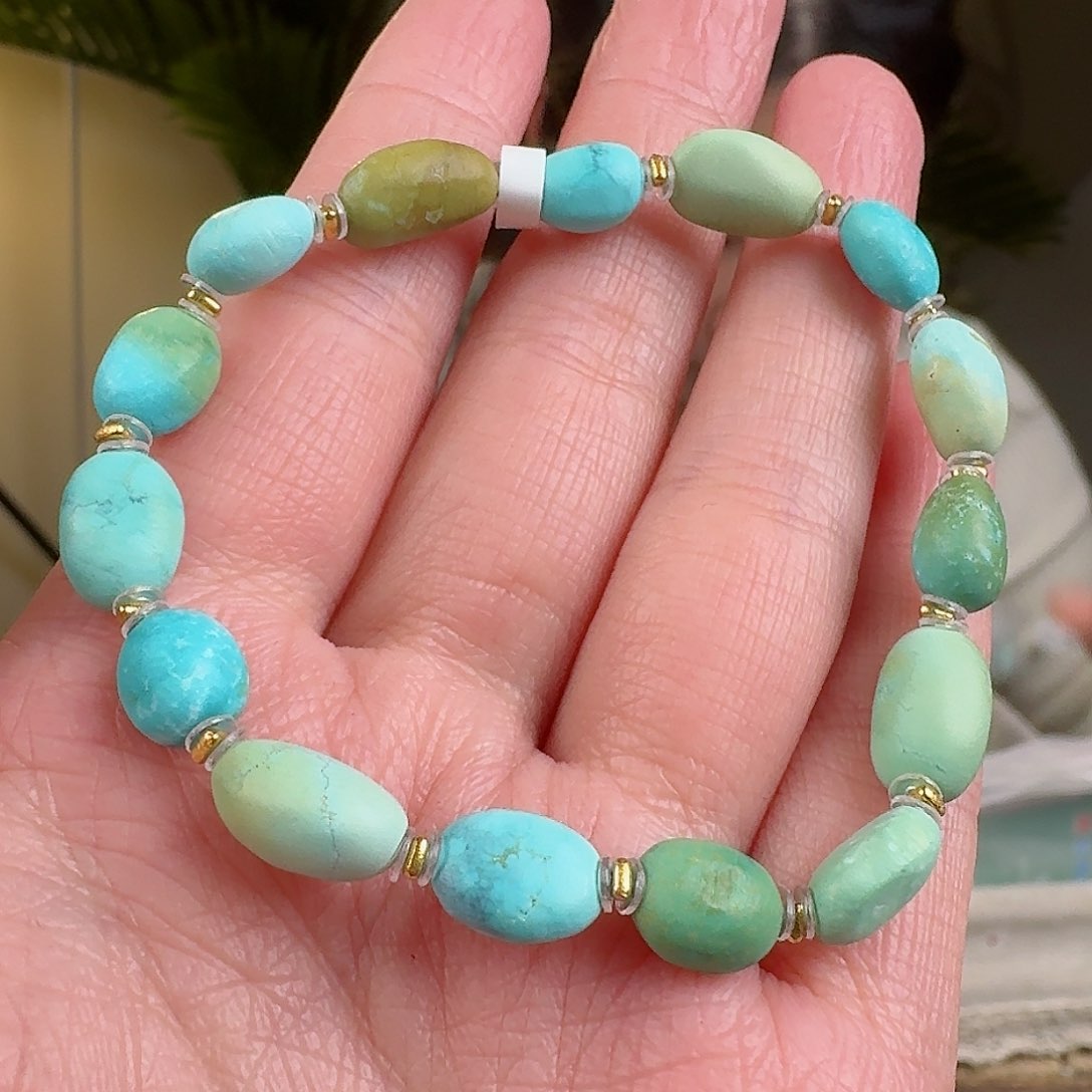 绿松石珠宝奇石未镶嵌