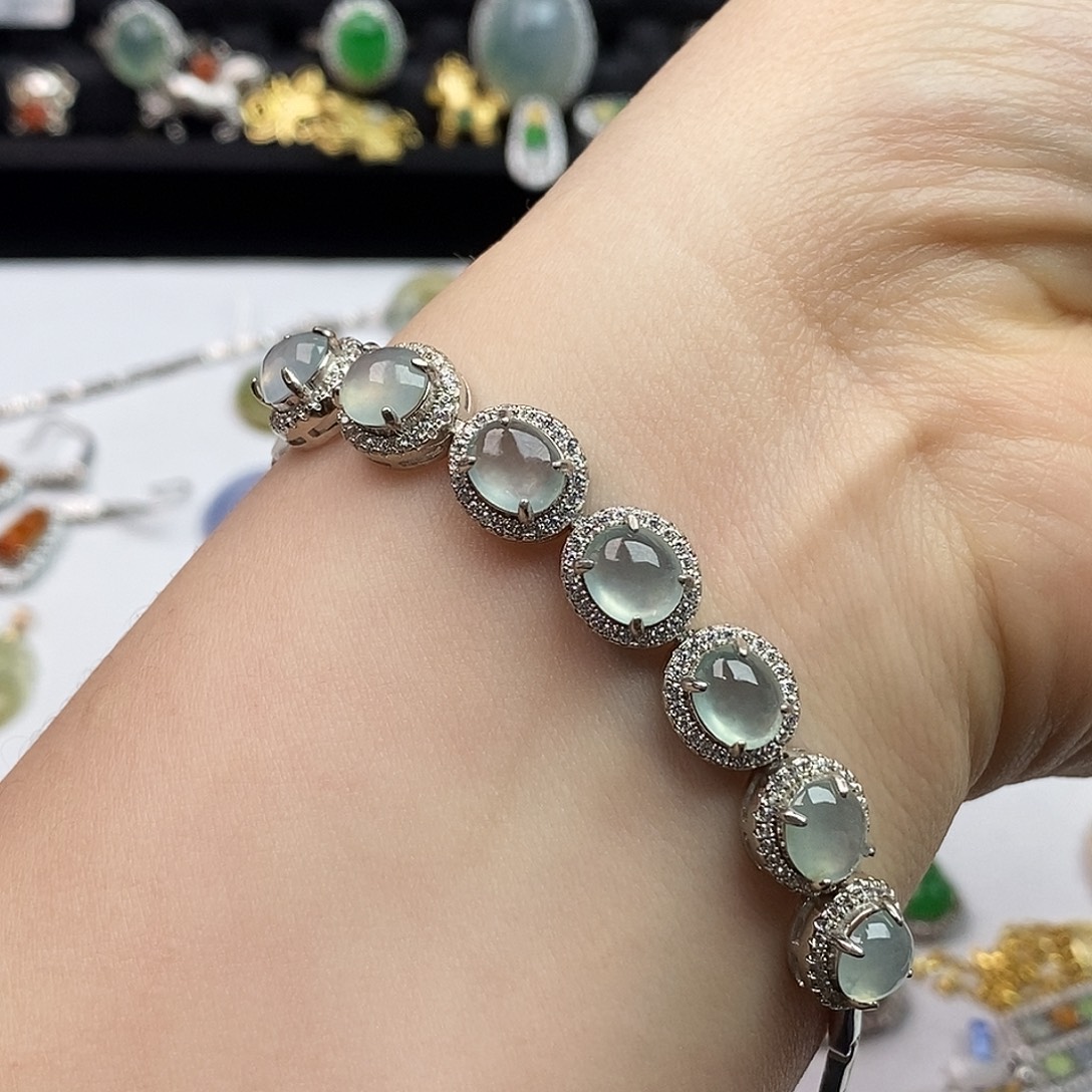 翡翠未镶嵌戒指翡翠