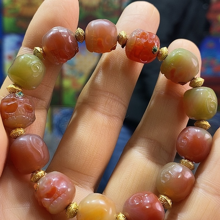 玛瑙/玉髓手链未镶嵌