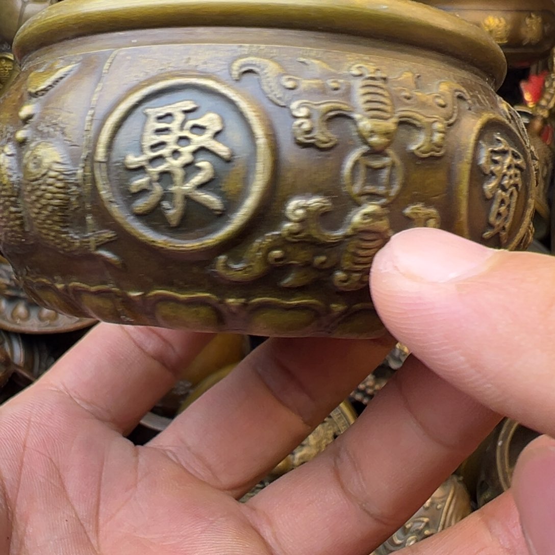 精品铜器精美文玩摆件