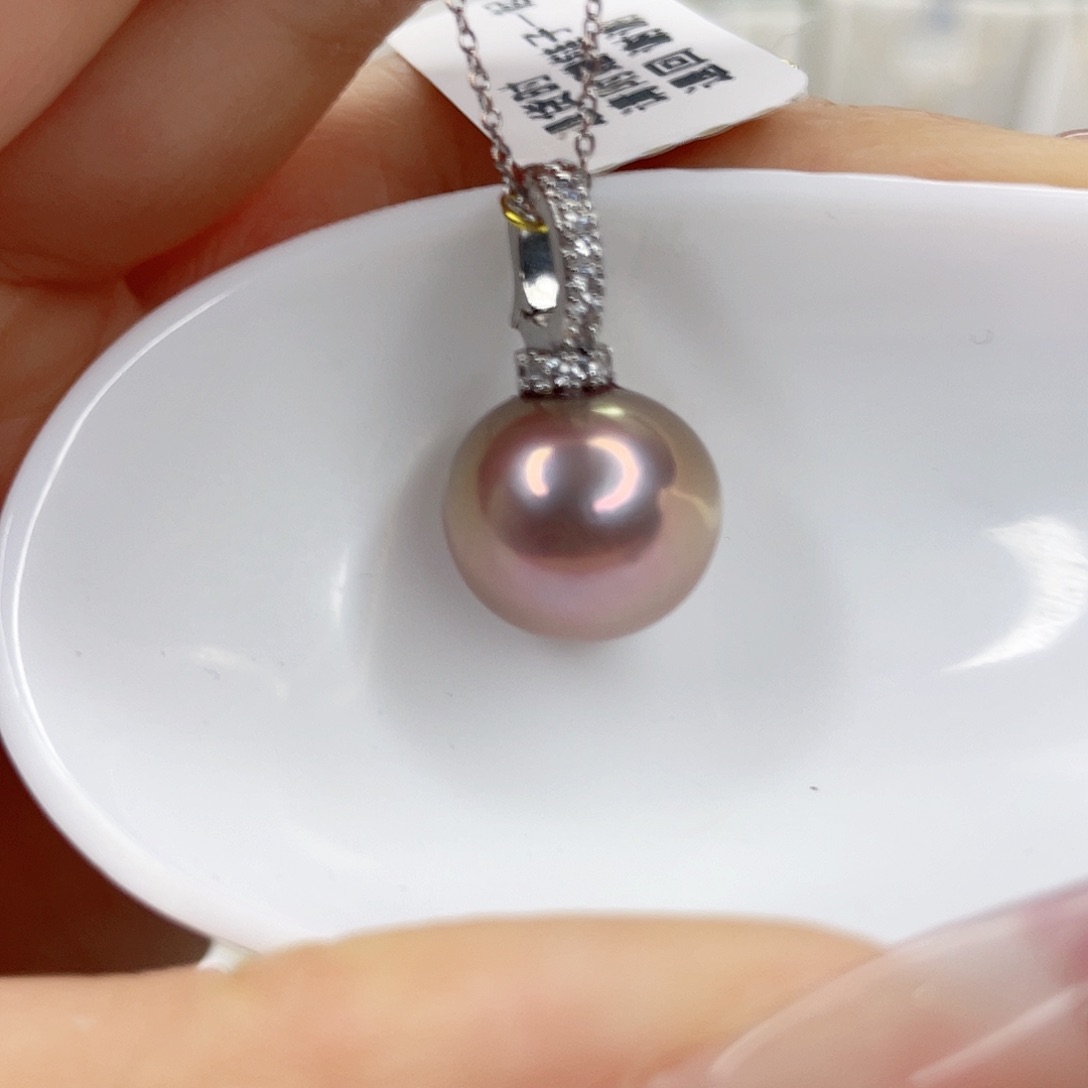 淡水珍珠未镶嵌吊坠(赠链)