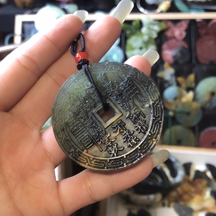 未镶嵌岫玉岫玉挂件