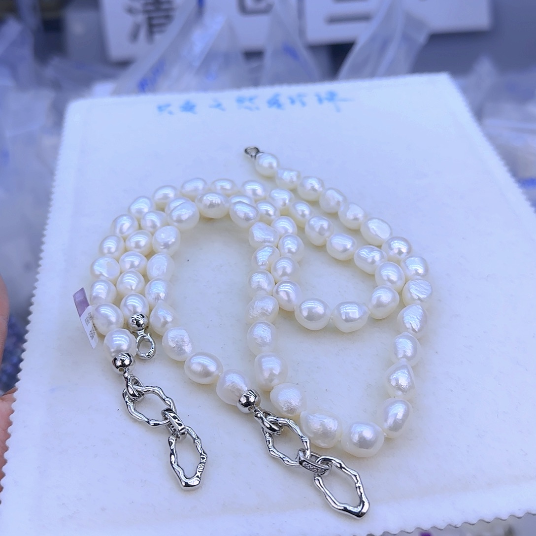 未镶嵌项链定制544淡水珍珠
