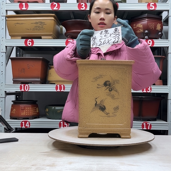 花盆紫砂紫砂花盆