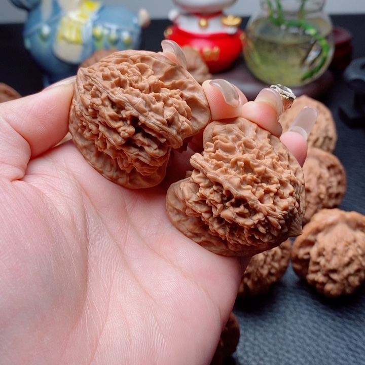 文玩核桃把件满天星40