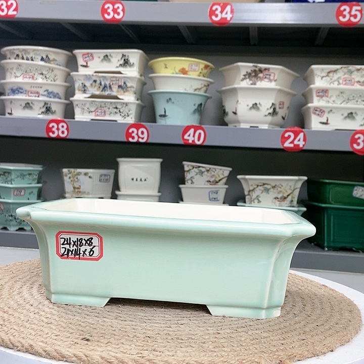 紫砂茶案没**生紫砂花盆