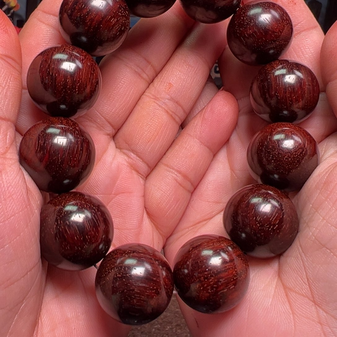 檀香紫檀（小叶紫檀）手串2.0琴料