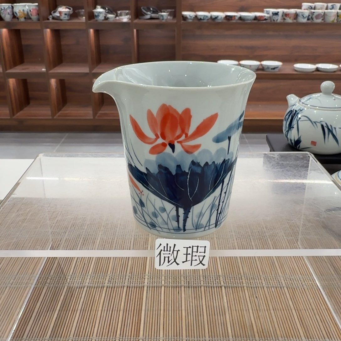釉下彩纯手绘微瑕