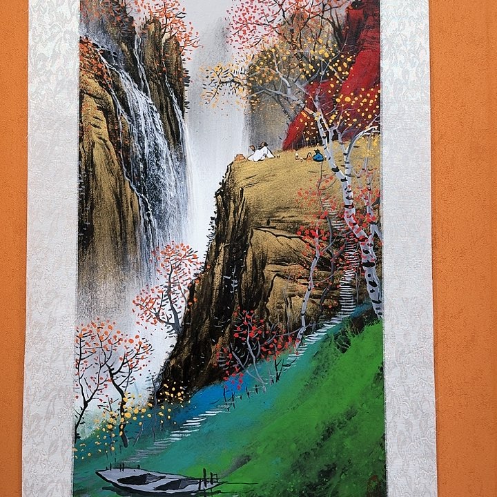 国画书法作品多次参加