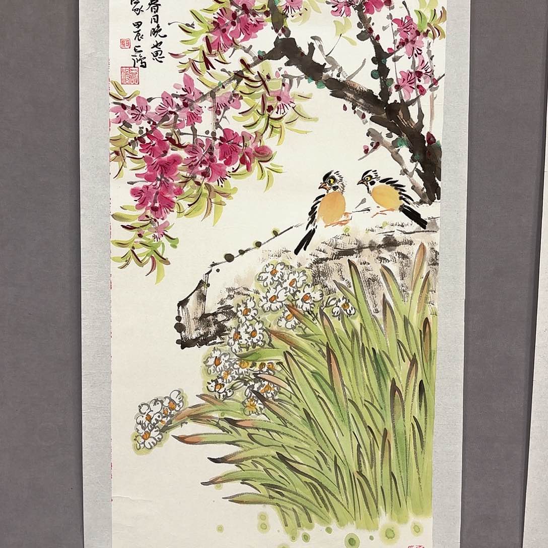 国画国画纯手绘作品请放心去藏