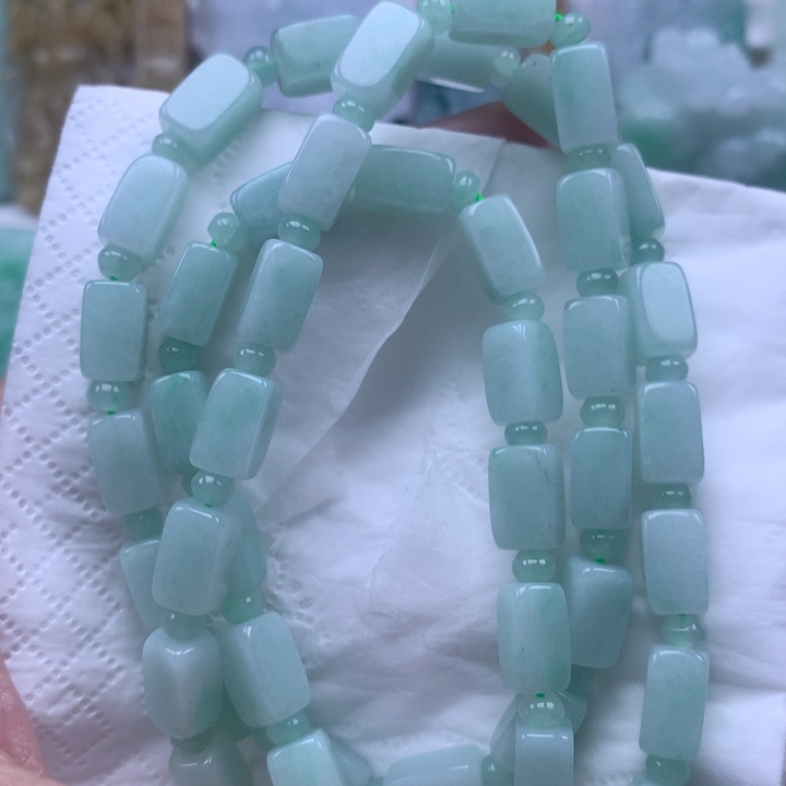 定制翡翠未镶嵌挂件挂链