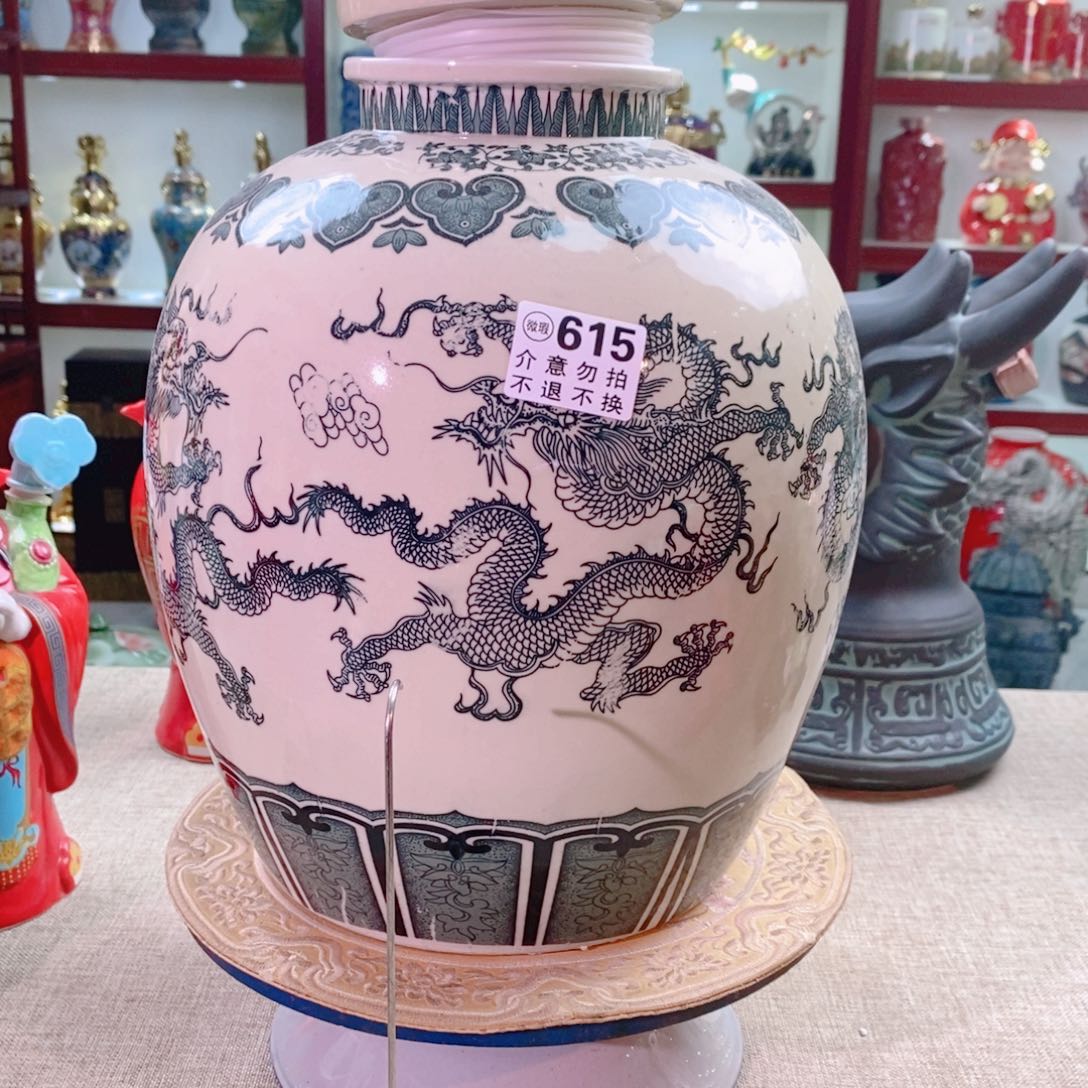 摆件景德镇垚晶陶瓷20斤615