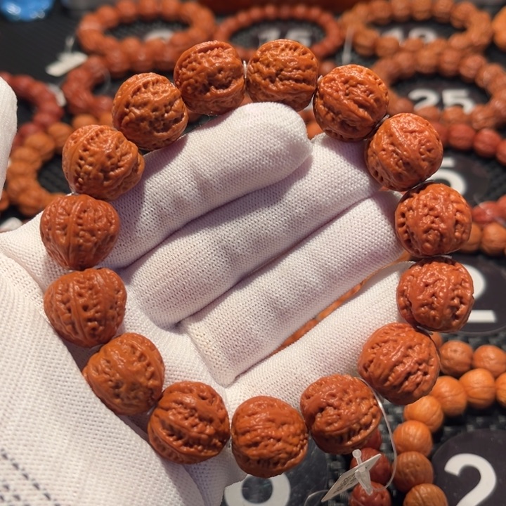 手串文玩核桃核桃手串1.9尺寸全品