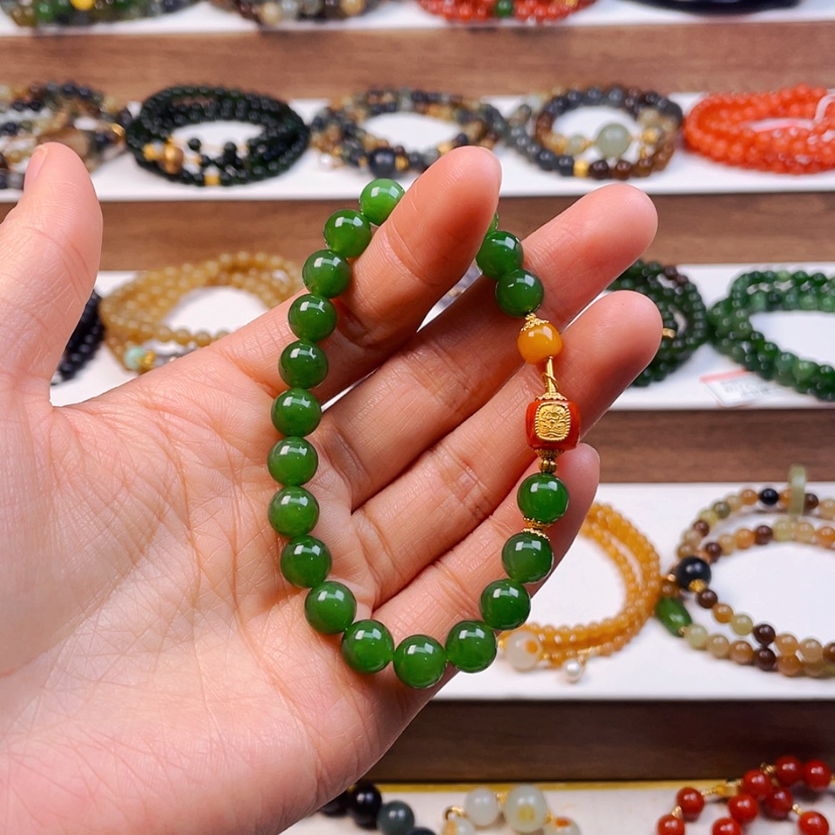 【闪购商品】和田玉手串未镶嵌