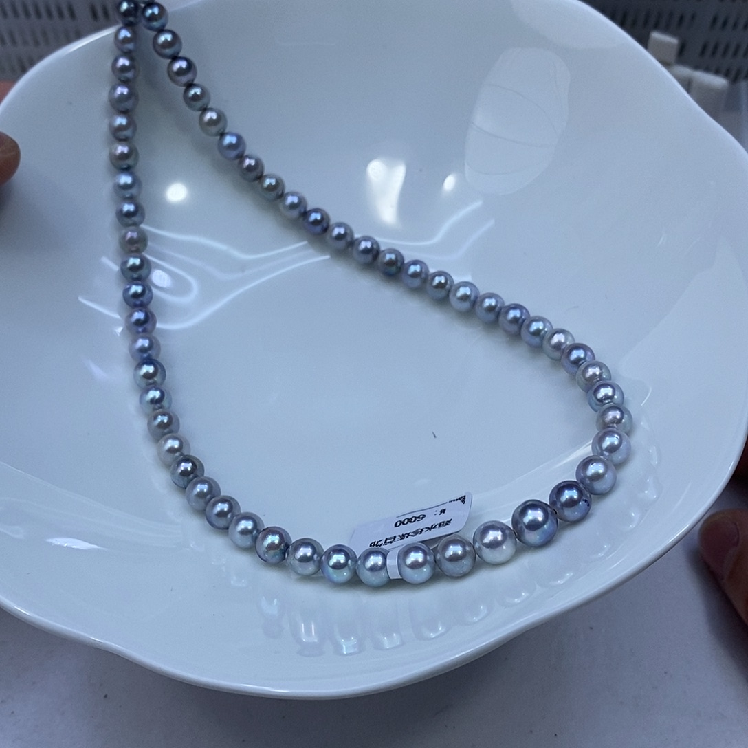海水珍珠颈饰银S925镶嵌