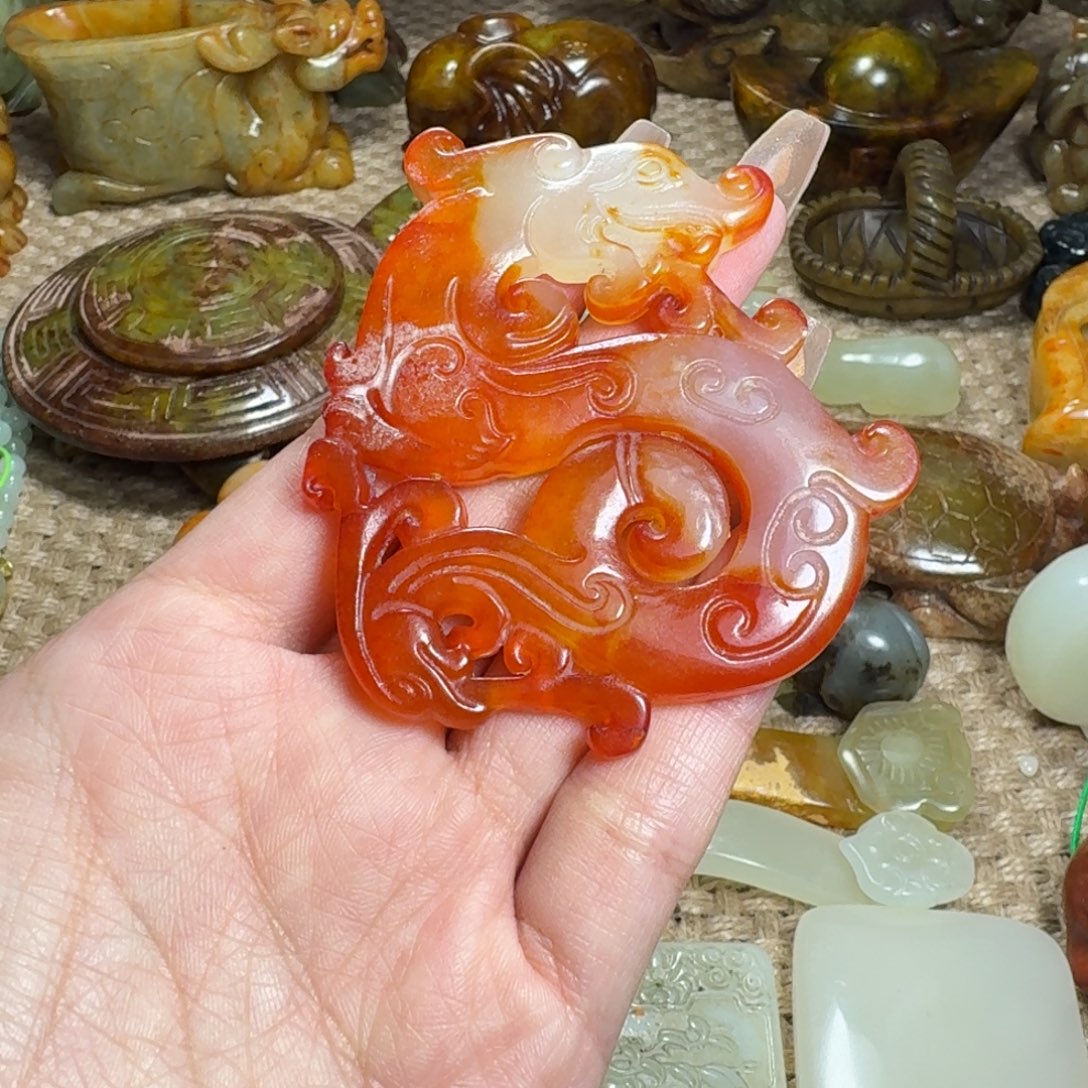 白玉菩提吊坠挂件