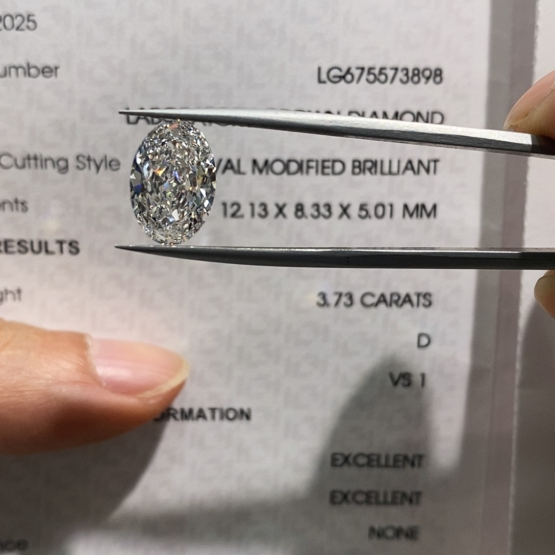 实验室培育钻石裸石未镶嵌