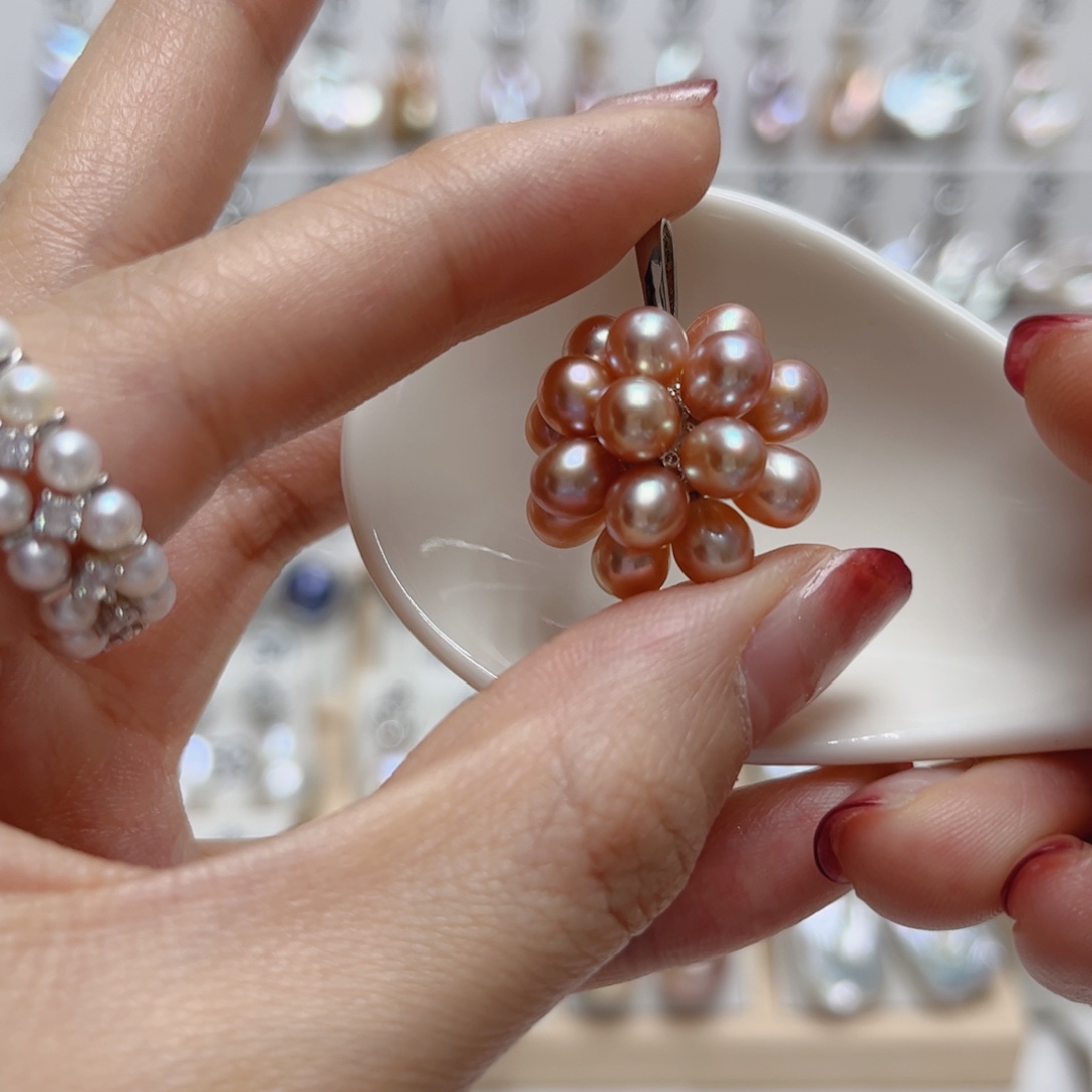 未镶嵌颈饰淡水珍珠