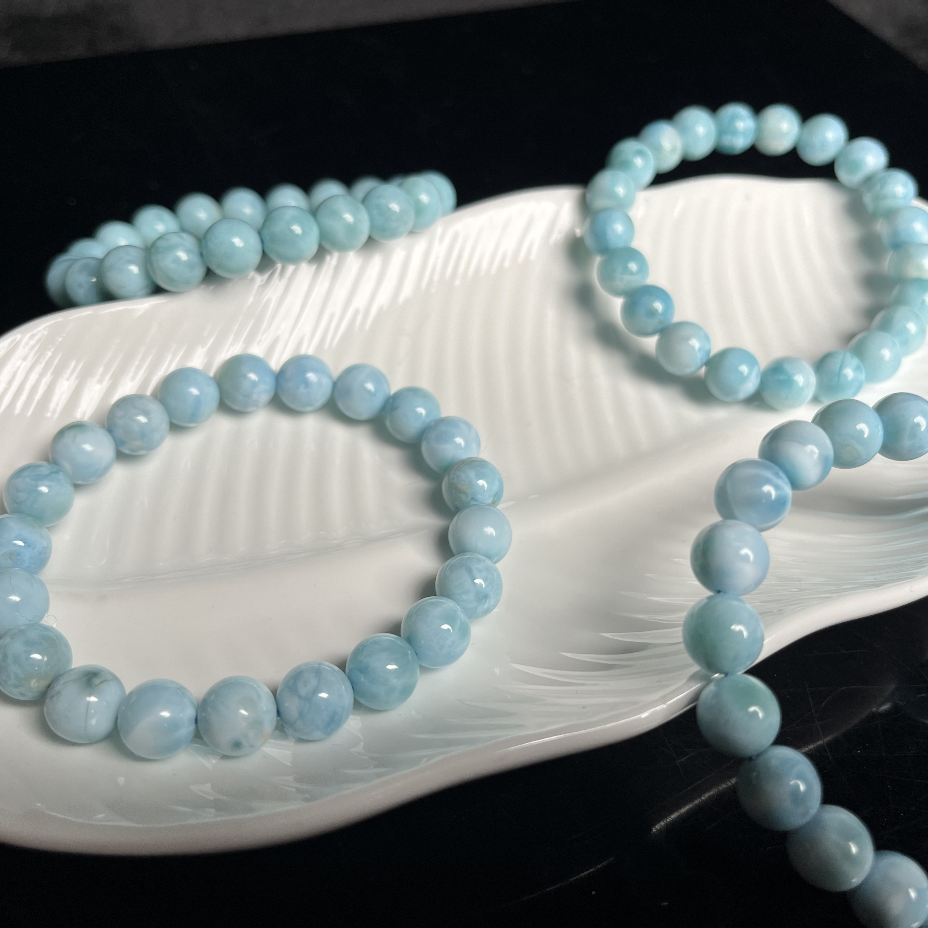 顶顶海纹石手串E5001多样性发其一