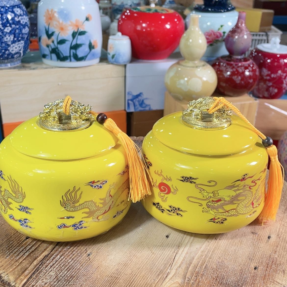 【闪购商品】罐陶瓷茶叶罐密封罐