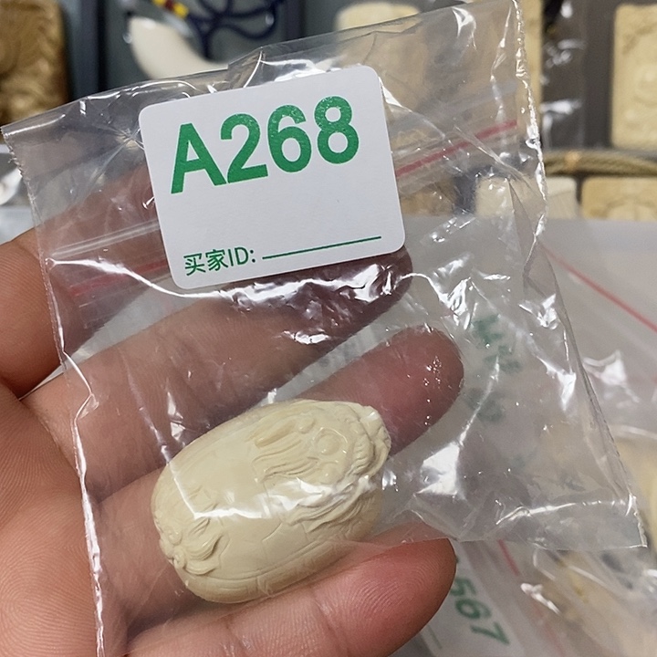 天然猛犸牙雕刻品