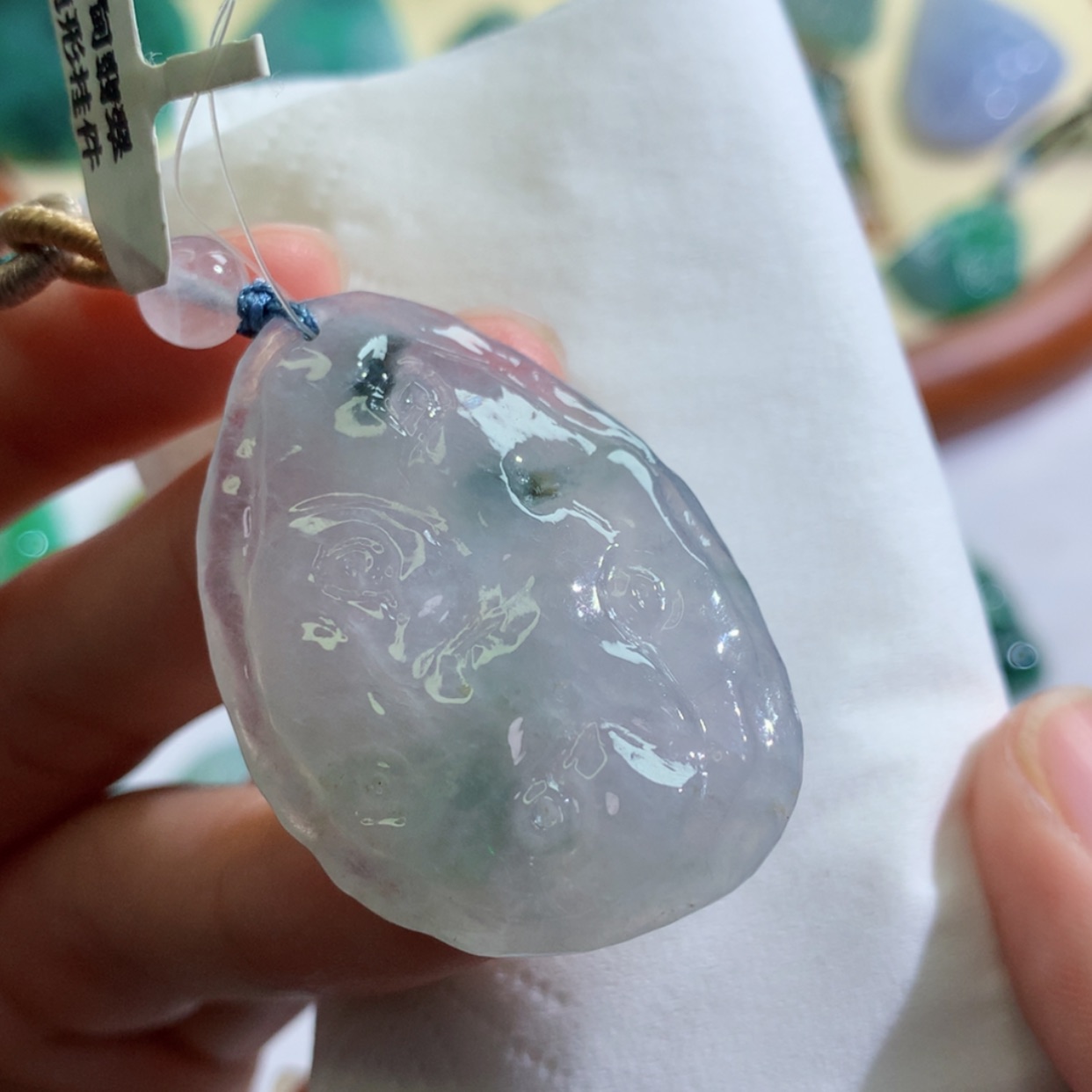 【闪购商品】翡翠吊坠(不含链)未镶嵌 9836