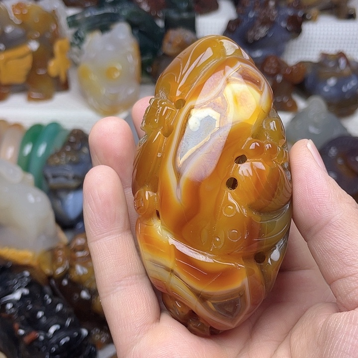 玛瑙/玉髓饰品未镶嵌