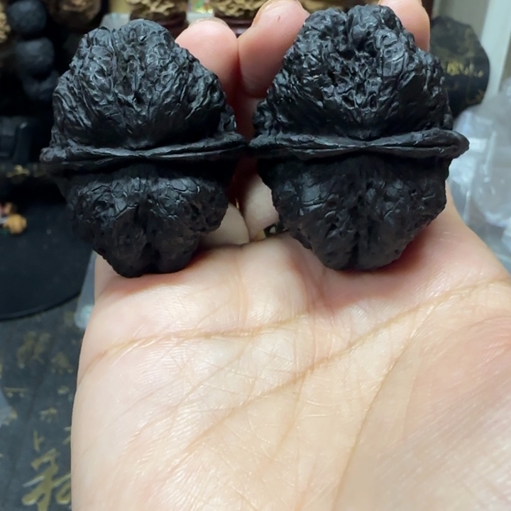 活***行吊坠文玩核桃45古蟾王