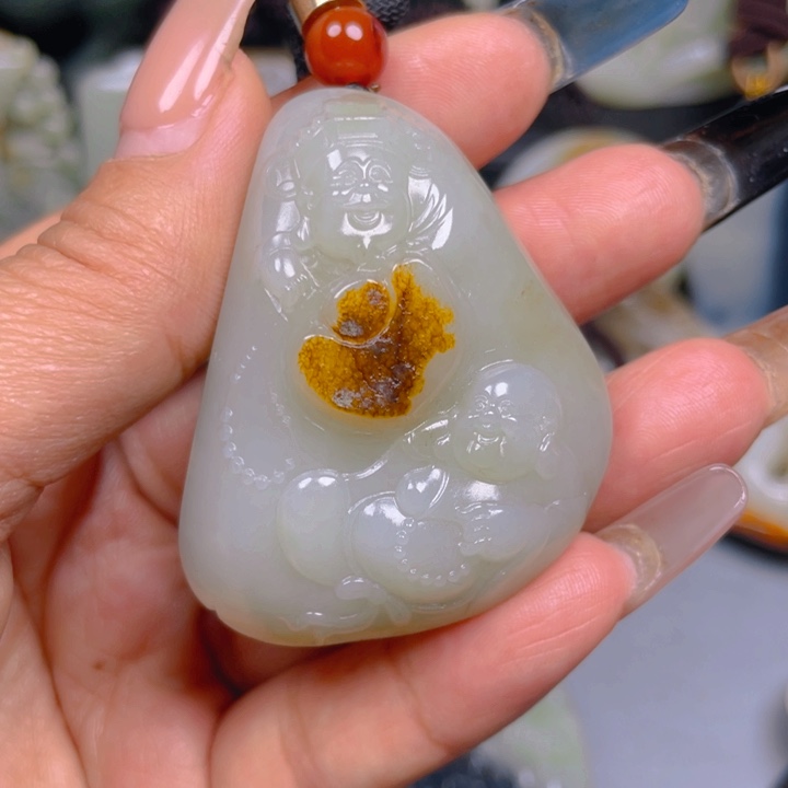 和田玉挂件未镶嵌