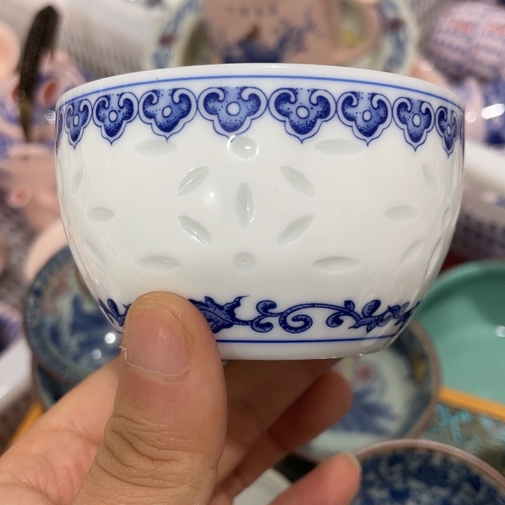 摆件陶景德镇主人杯陶瓷13455