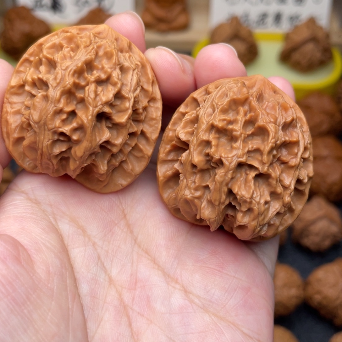 文玩核桃把件苹果37