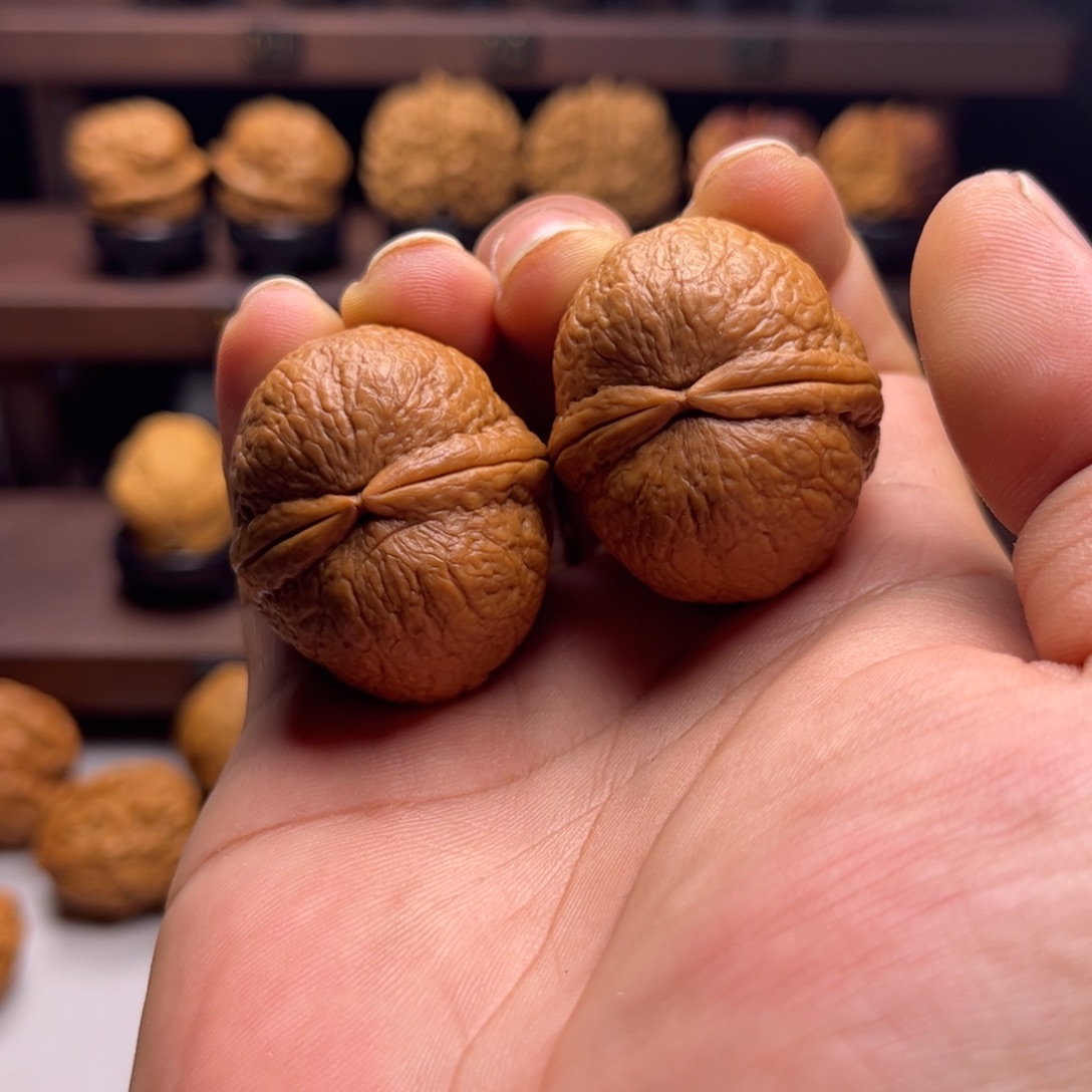 关***鹏把件文玩核桃萌萌包