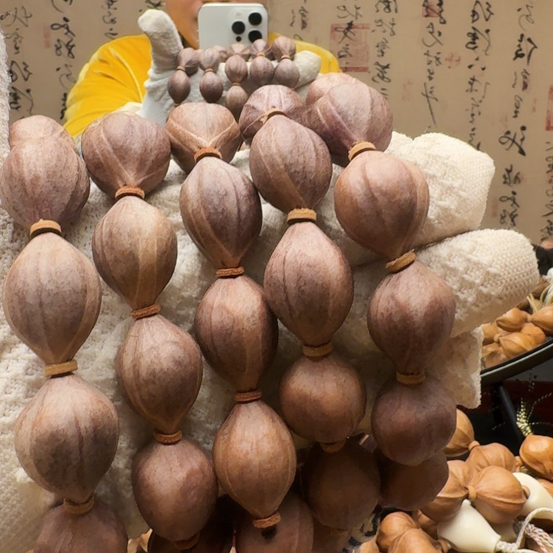 橄榄核手串紫皮核