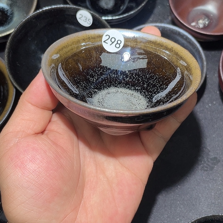茶盏木木建盏茶器298微瑕