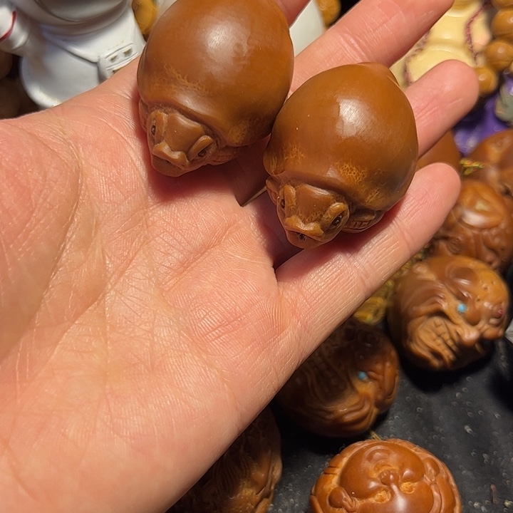 橄榄核手串/手链大榄乌龟