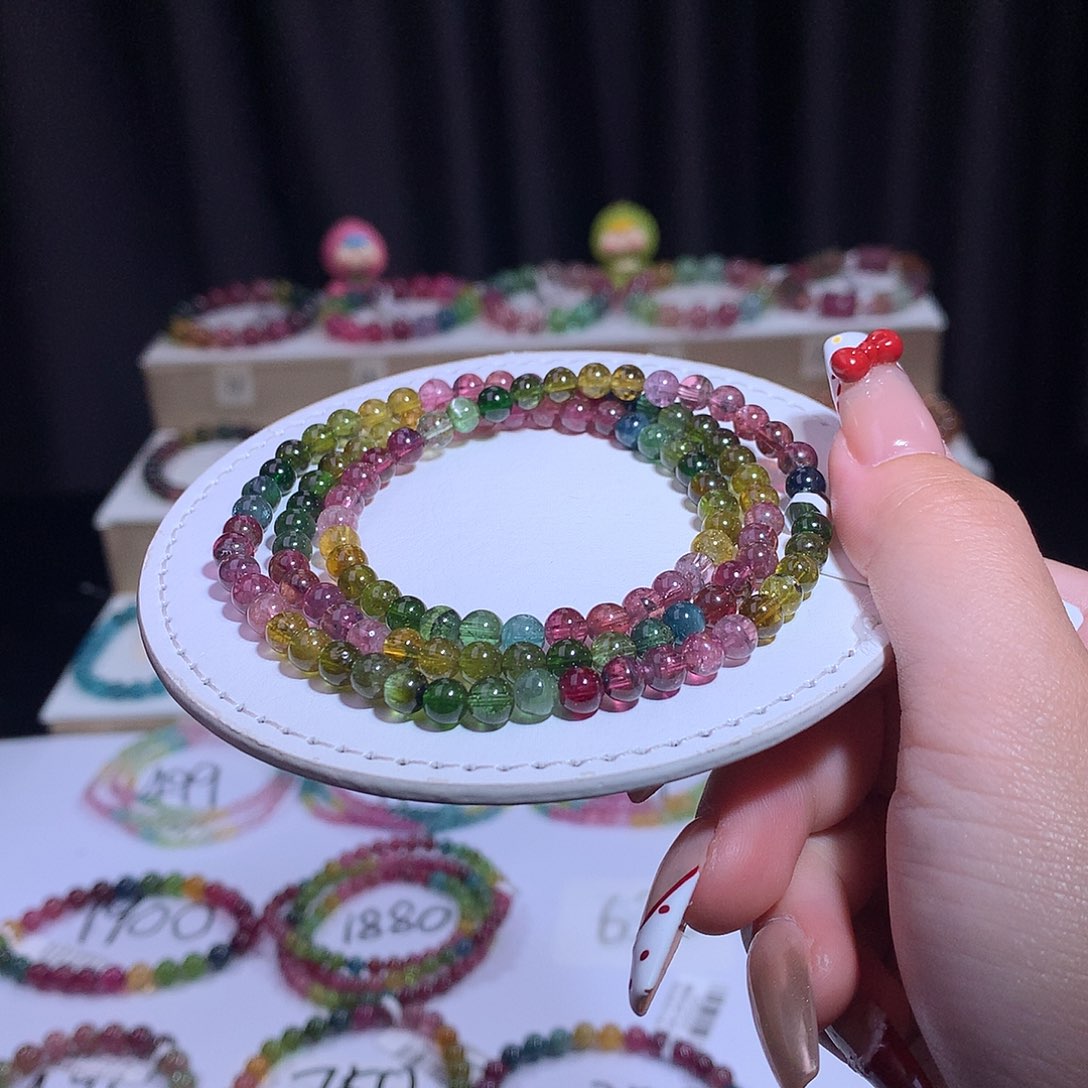 碧玺手链未镶嵌碧玺