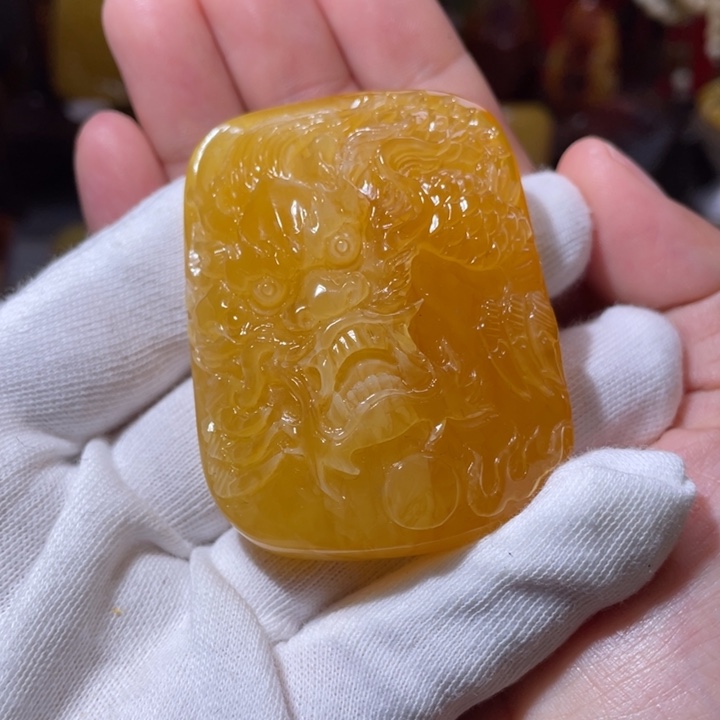 琥珀吊坠(不含链)未镶嵌