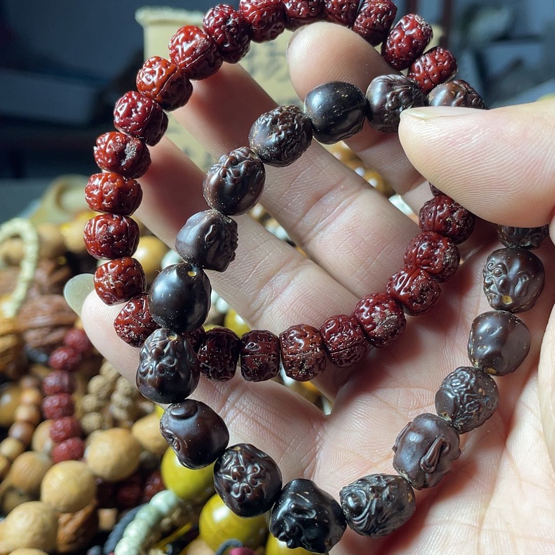 佛螺菩提吊坠两件套