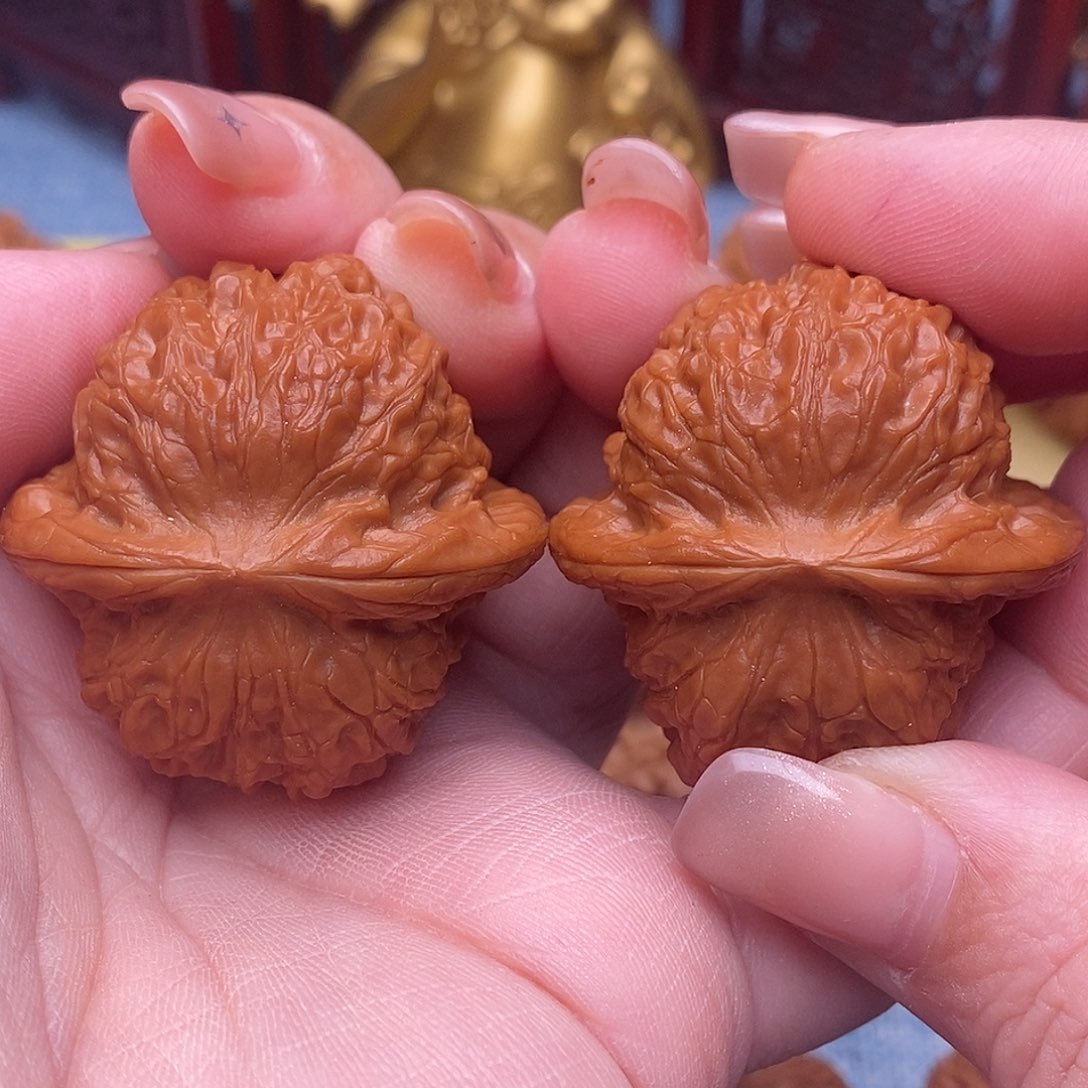 把件文玩核桃37.5全品绝配血麒麟